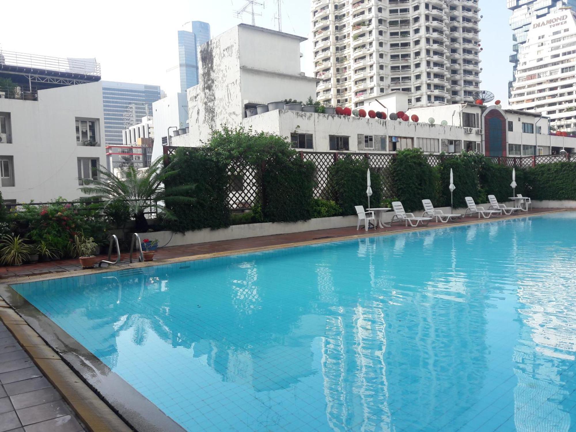 Panoramic City View Room At Silom Bangkok Zewnętrze zdjęcie